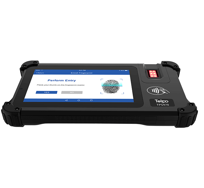 Telpo-TPS470 handheld biometric tablet