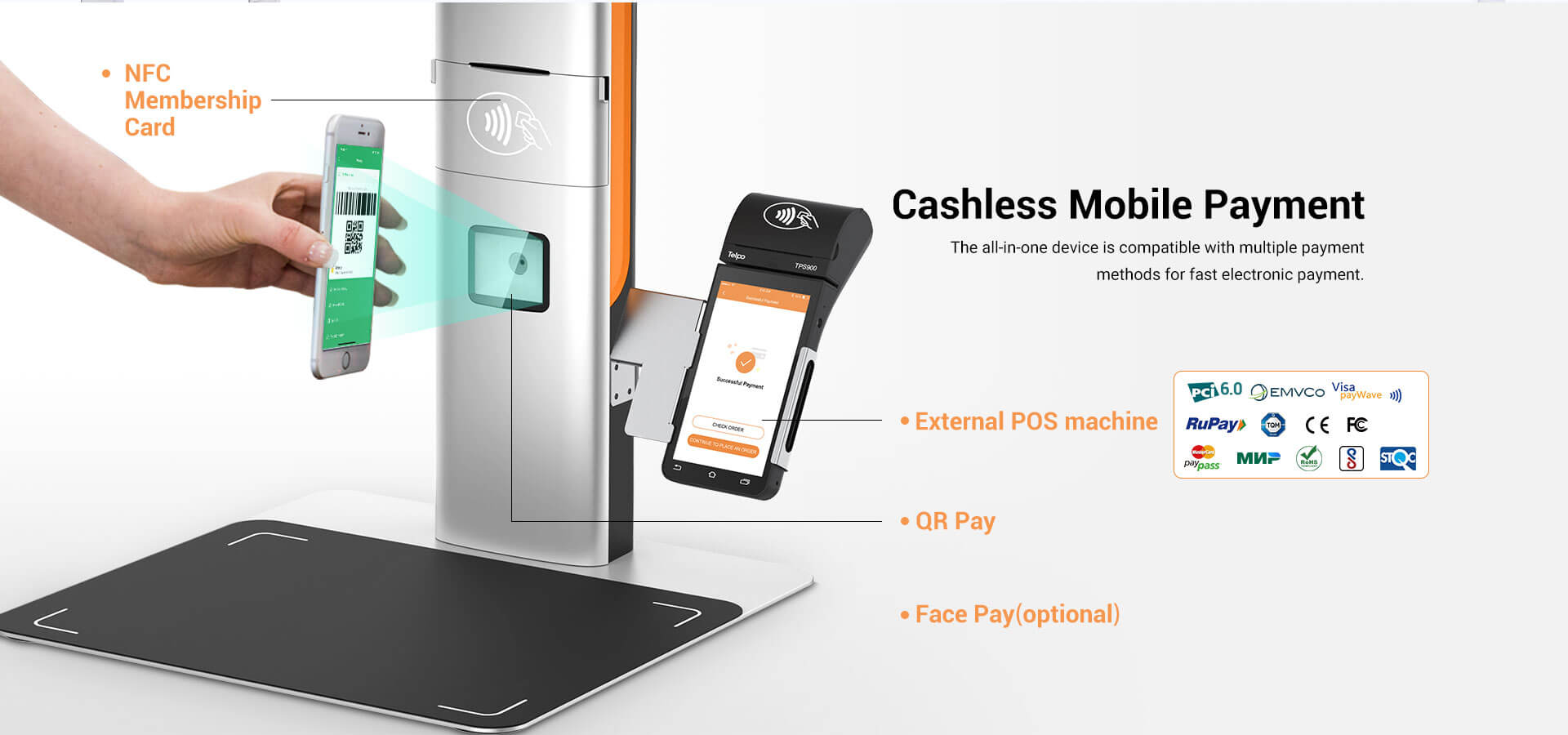 Mobile Payment cash register