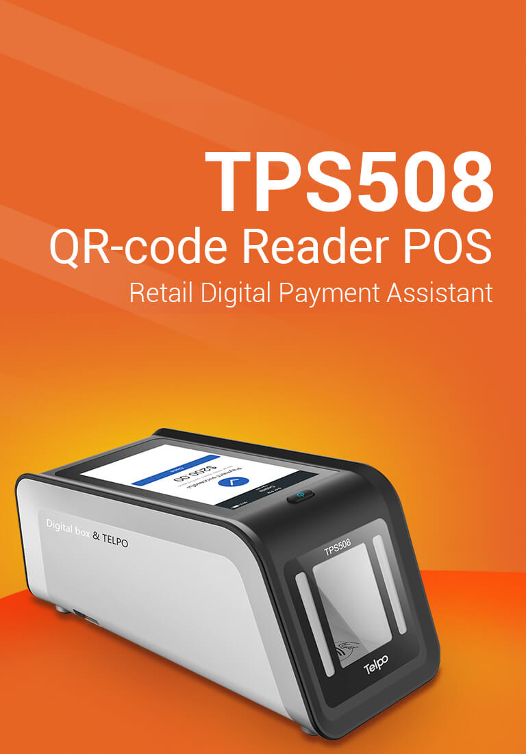 Telpo-508-QR Code Reader POS