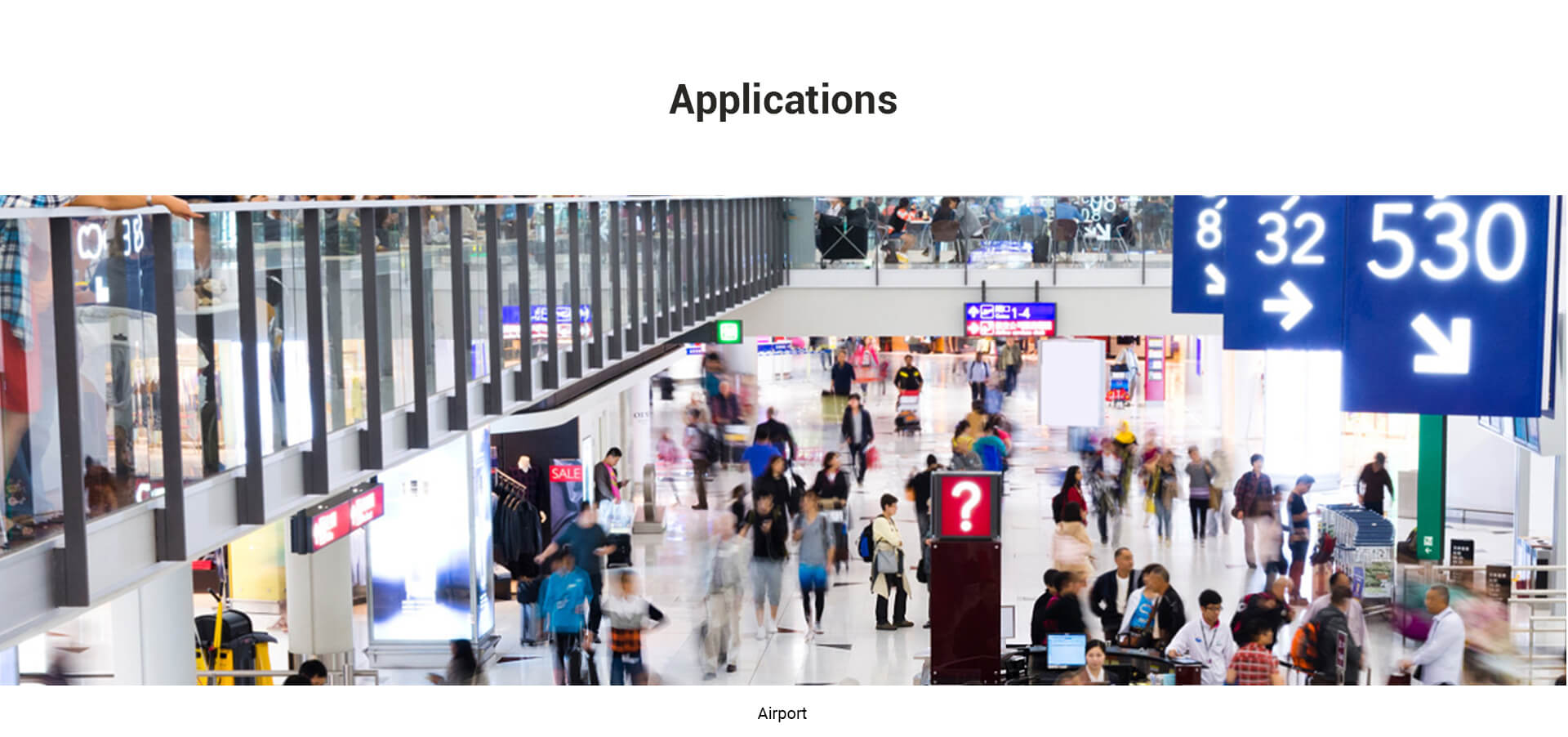Airport Face Recognition machine Application