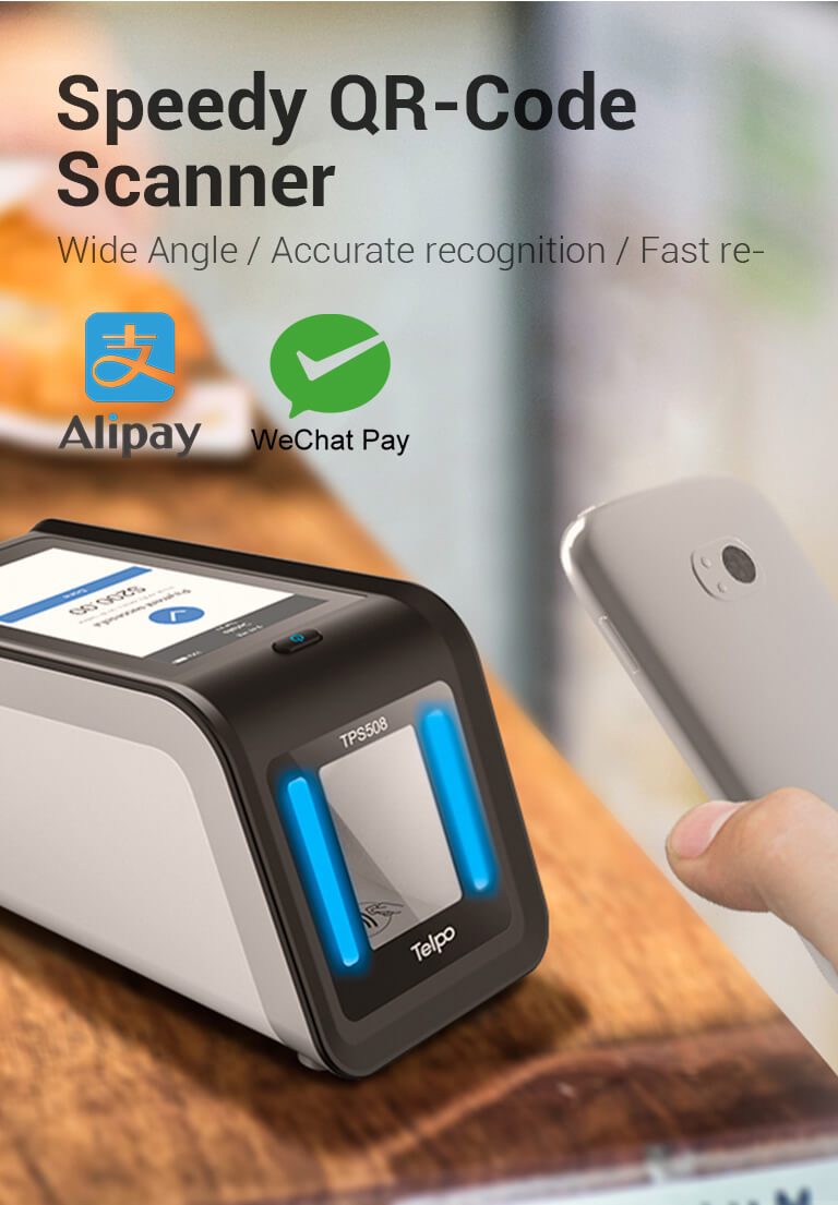 QR-code Payment POS scanner WechatPay Alipay