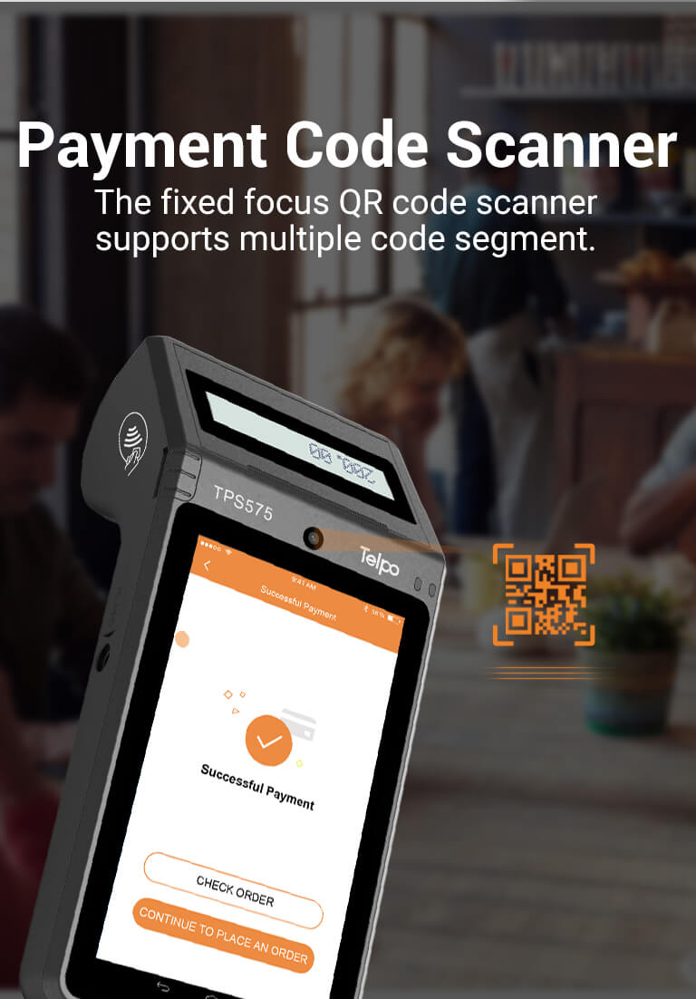 Desktop Payment Code scanner