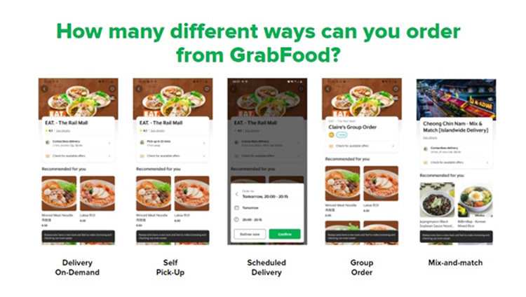 Grab Food Delivery Application