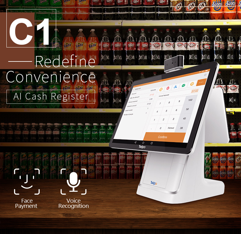 Smart all-in-one cash register C1