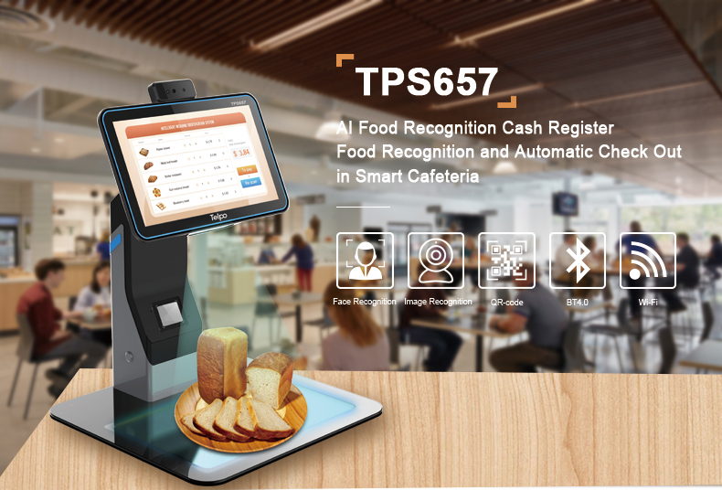 Smart cash register TPS657 combined with AI technology