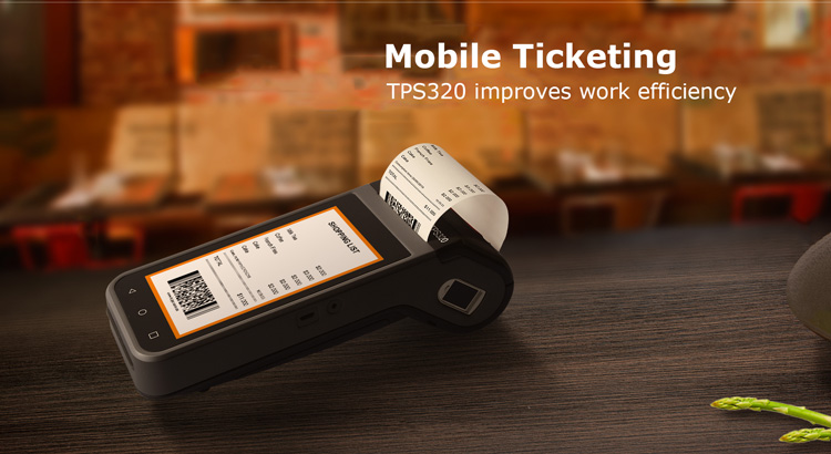 mobile parking pos device TPS320