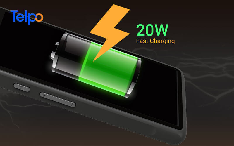 20w fast charging battery Mobile POS Telpo M1