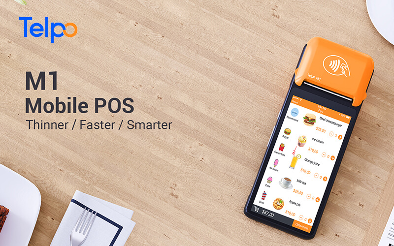 food delivery epos device M1