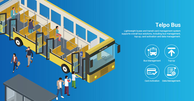 electronic ticketing bus system