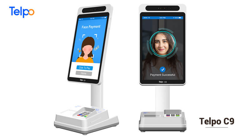 Telpo C9 is multiple-payment terminal with Card and face recognition payment method.