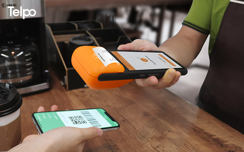 QR code payment device Telpo M1