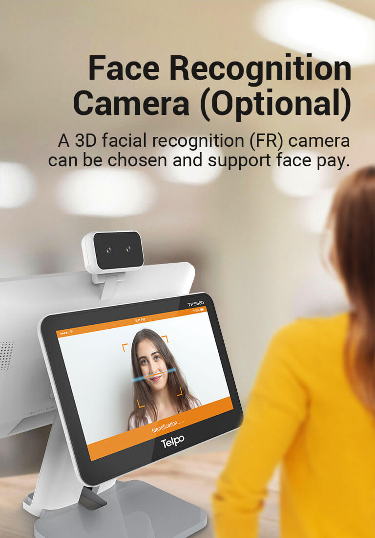 face recognition smart cash register TPS680 