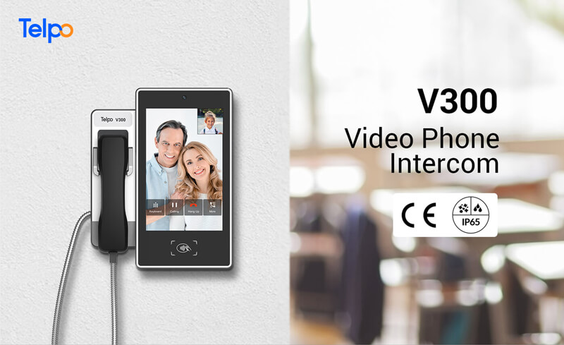 outdoor video phone V300 video intercom