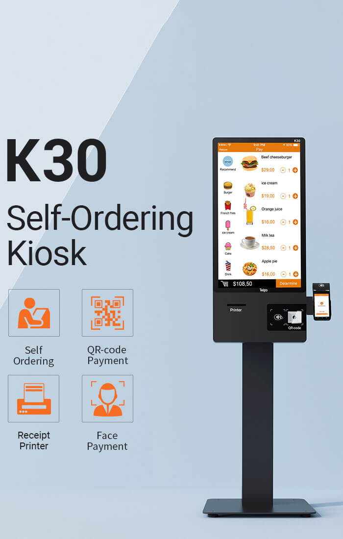 telpo-kiosk-K30-self service kiosk machine