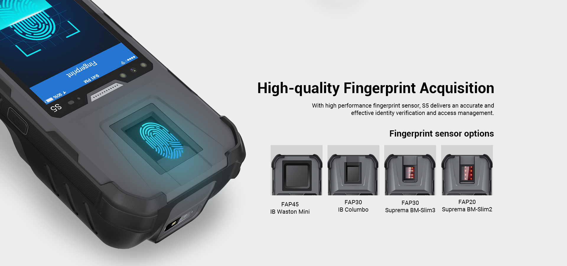 Mobile Biometric Terminal