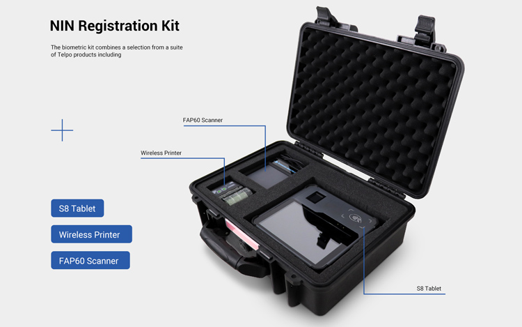 multimodal biometric terminals kit