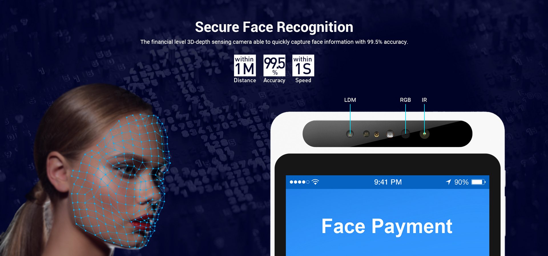 Telpo C9 financial-level facial recognition payment terminal 