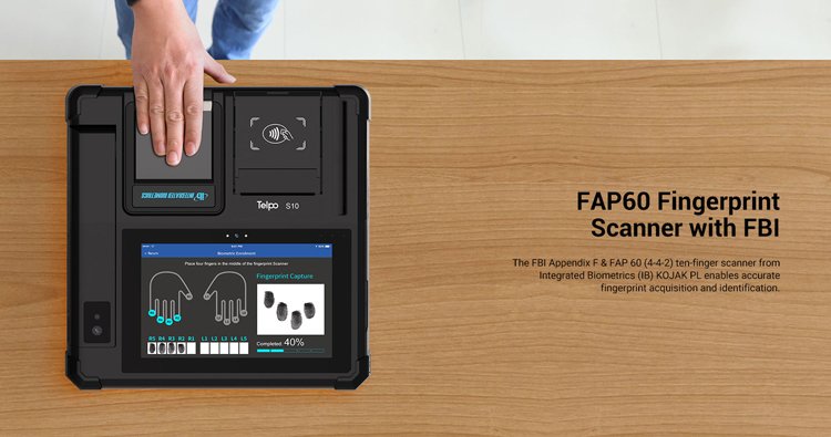 FAP60 Fingerprint scanner with FBI