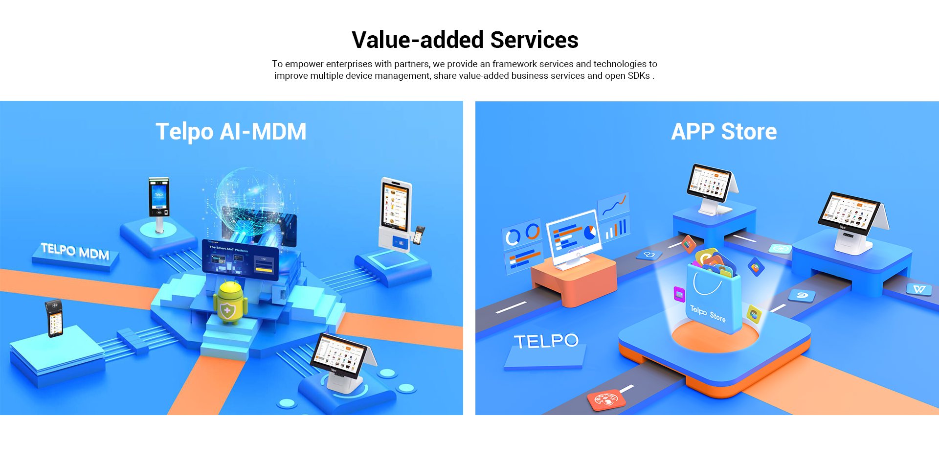 Value-added Telpo MDM AND AppStore 