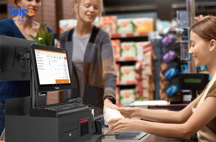 Cash Register for retail trade 