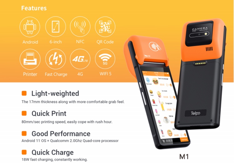 handheld ticketing machine M1