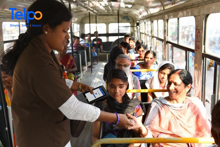 handheld ticketing machine for bus