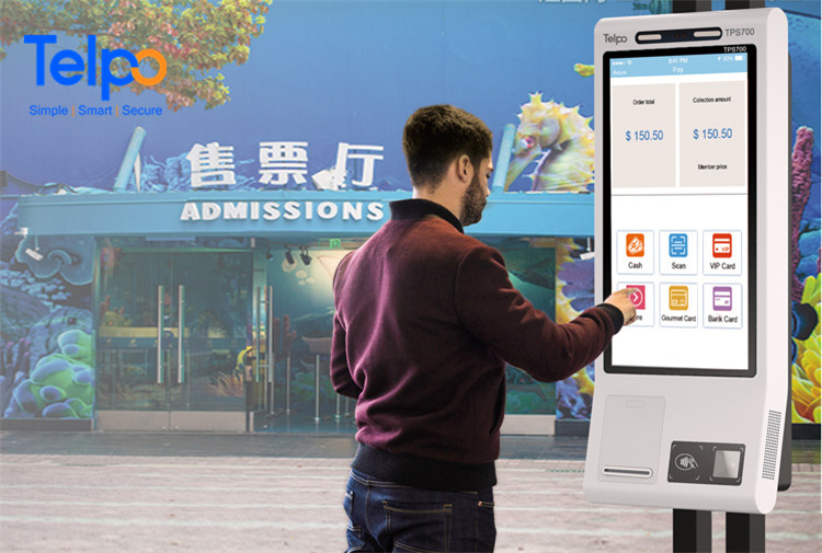 Self-service ticketing kiosk