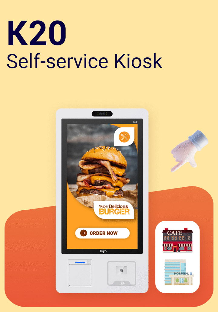 new self ordering kiosk K20