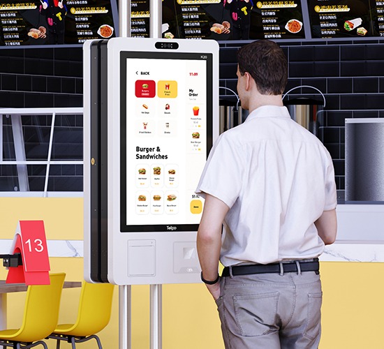 Telpo-K20-Self-Ordering Kiosk Machine