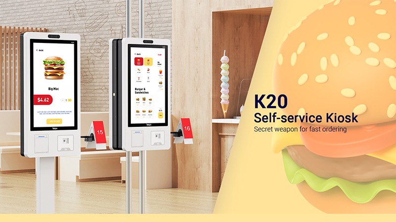 Self ordering kiosk K20