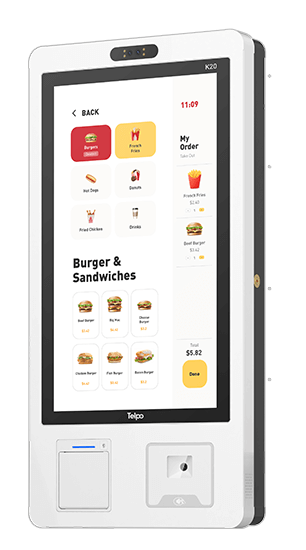 Telpo-K20-Self-Ordering Kiosk Machine