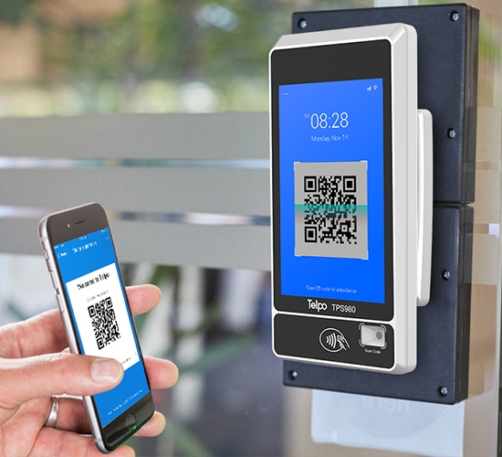 Telpo-TPS980-QR Code Attendance Machine