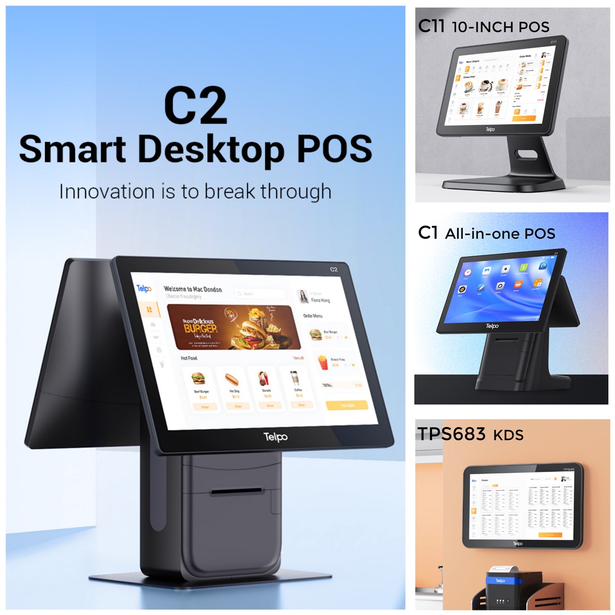 Point de vente de bureau intelligent