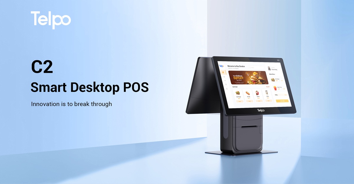 Compact desktop POS Telpo C2