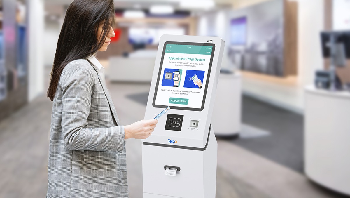 self service kiosk for appointment