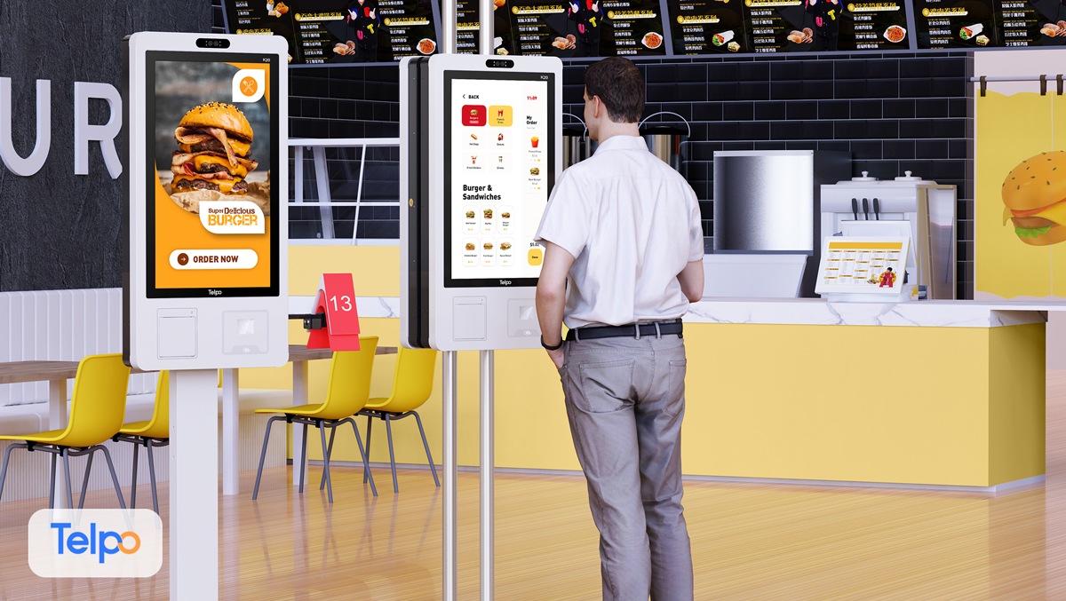 quick-service restaurants kiosk machine