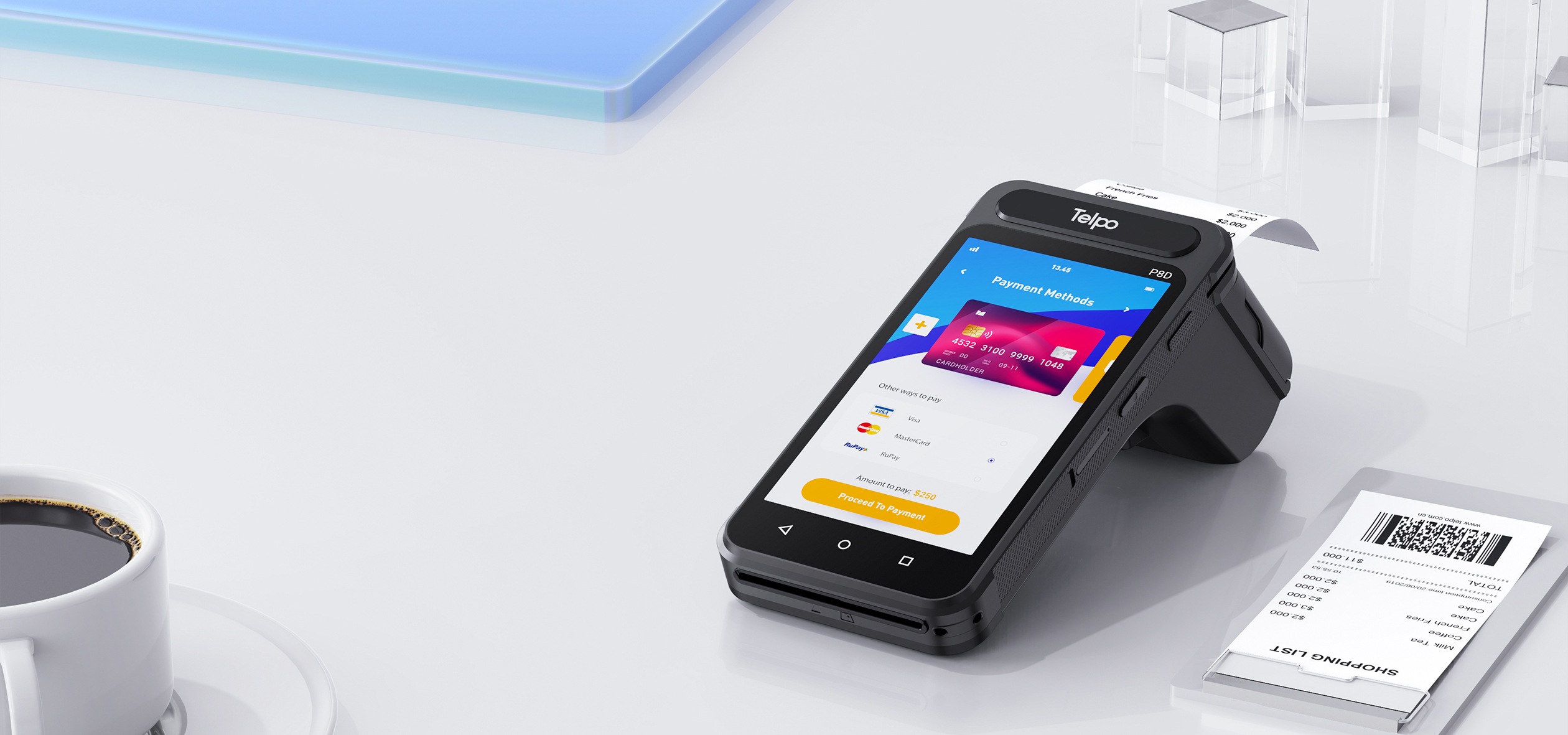 Telpo-P8D-android pos printer