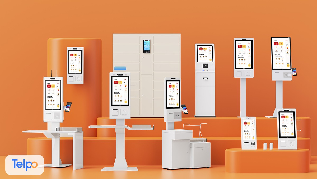 types of self-service kiosks