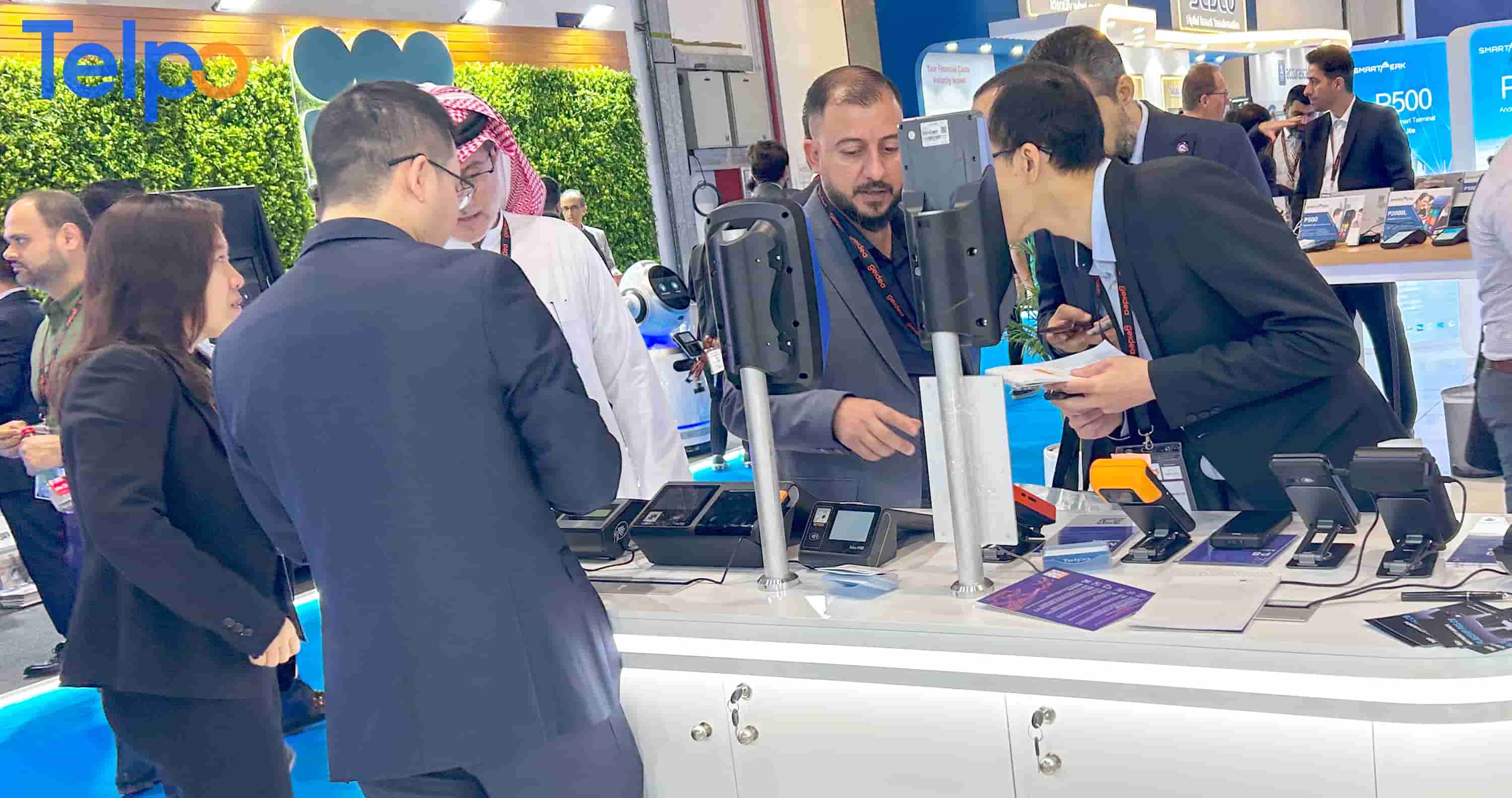 Telpo attracted lots of participants at Seamless Middle East Exhibition