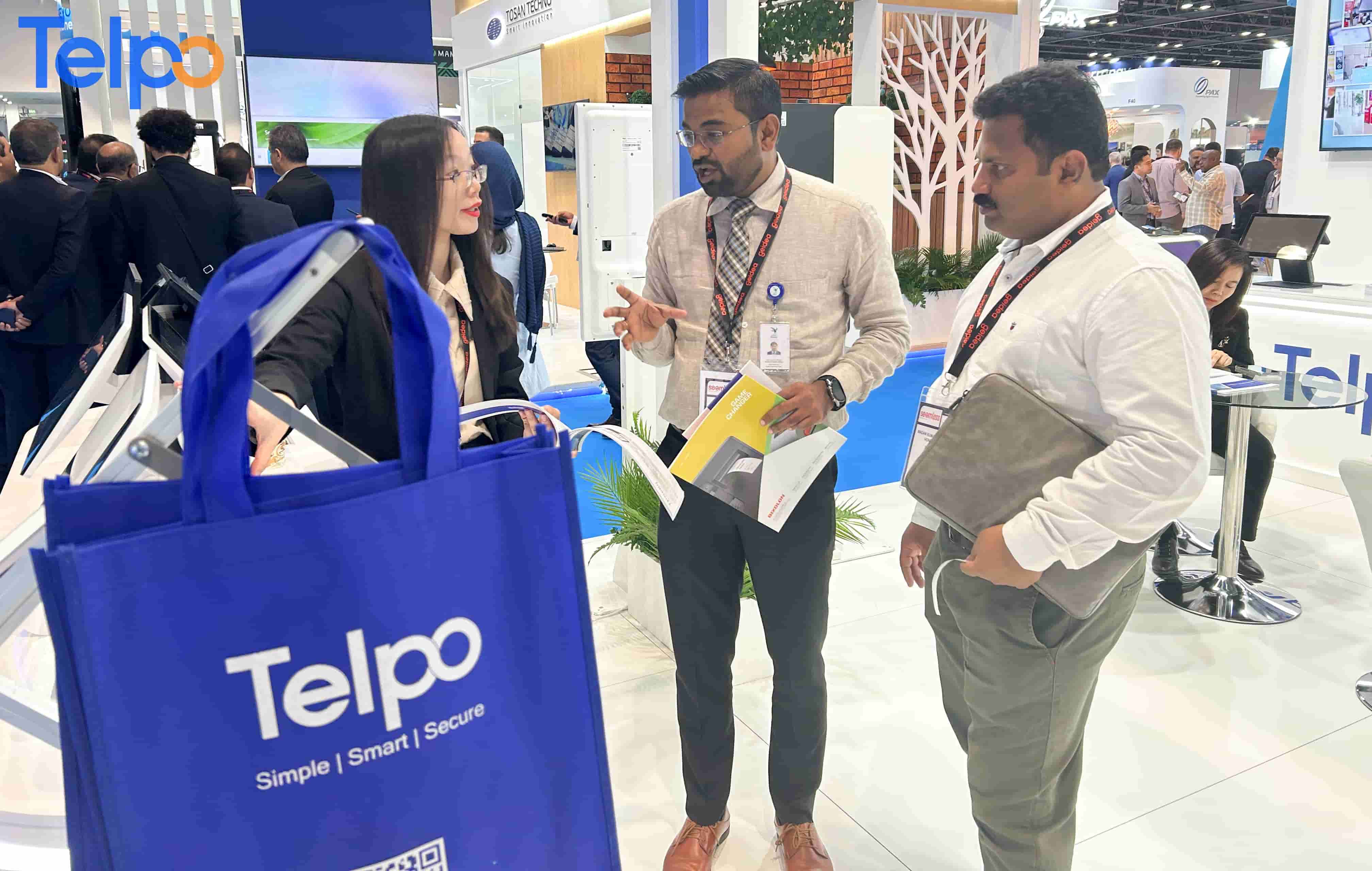 Telpo at Seamless Middle East Exhibition