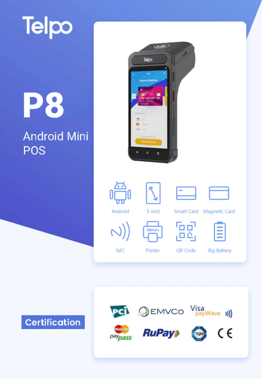 Android POS P8D
