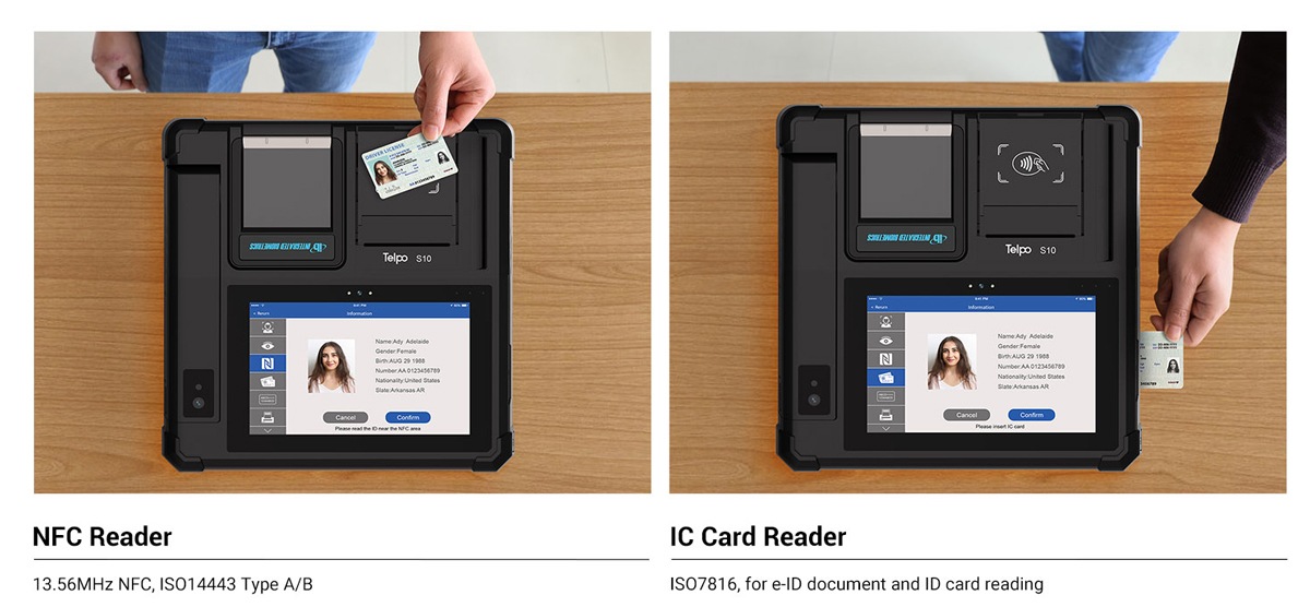 biometric enrollment terminal 