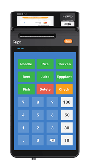 Telpo M8 smart efd device