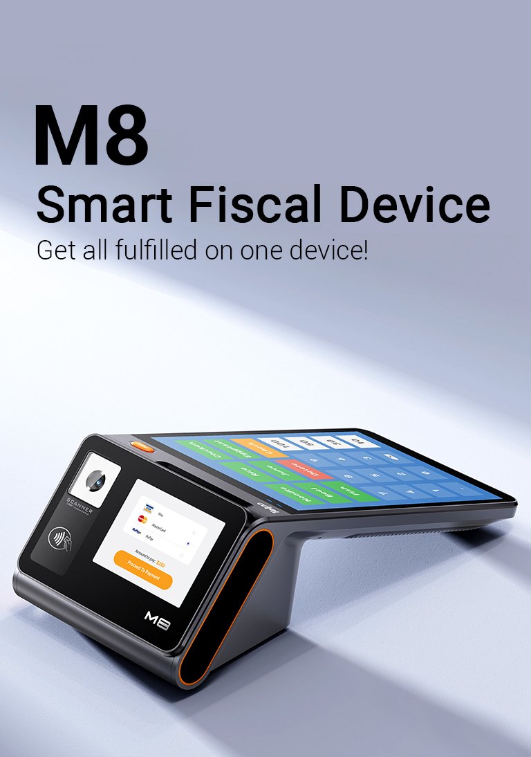 Telpo M8 smart efd device
