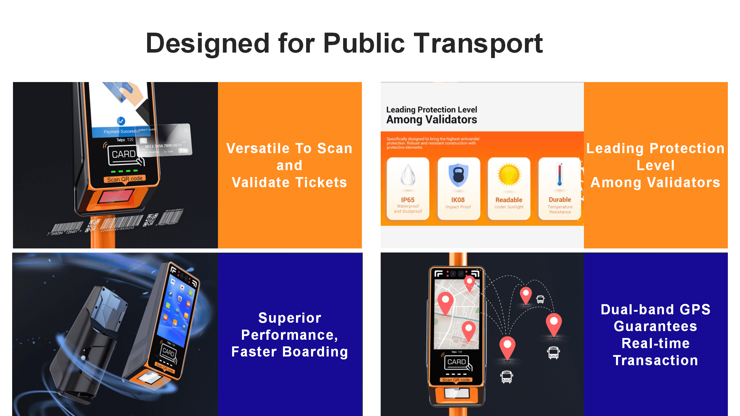 Bus Pass Scanner Transforms Urban Travel - Telpo