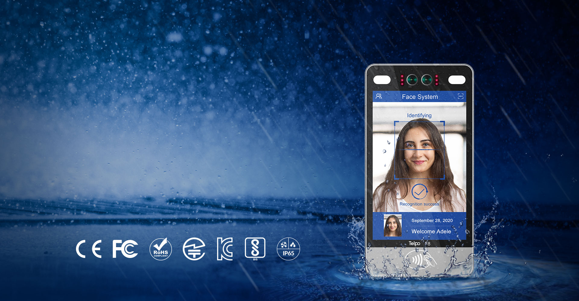Face recognition access control 