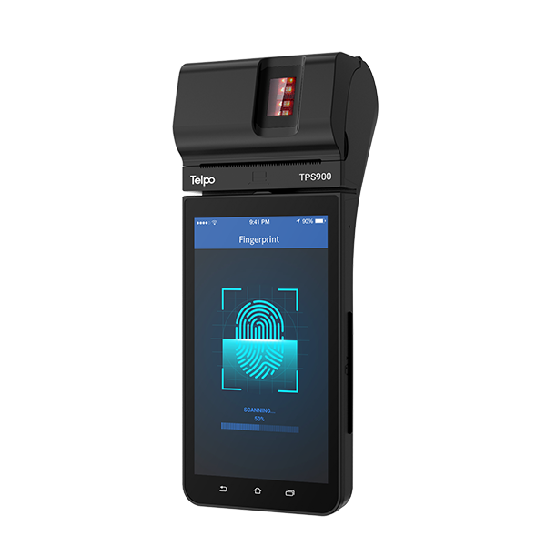 TPS900-Android Mobile Pos Machine with fingerprint
