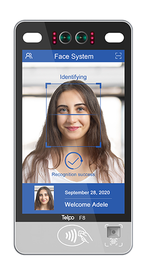 Face recognition access control Telpo F8