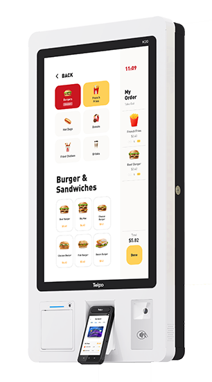 Telpo-K20-Self-Ordering Kiosk Machine