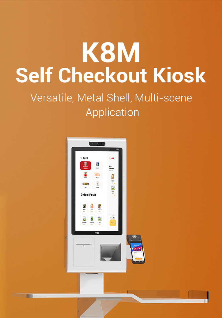 Telpo-K8M-Digital Self-service Kiosk